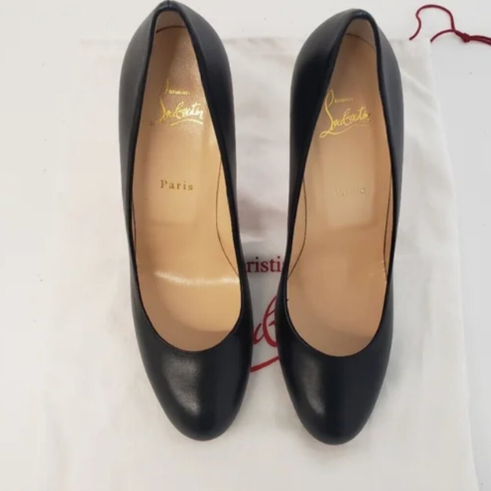 Christian Louboutin Women's Simple Pump 100 Nappa Shiny - EU40.5/US10.5 - Picture 2 of 8